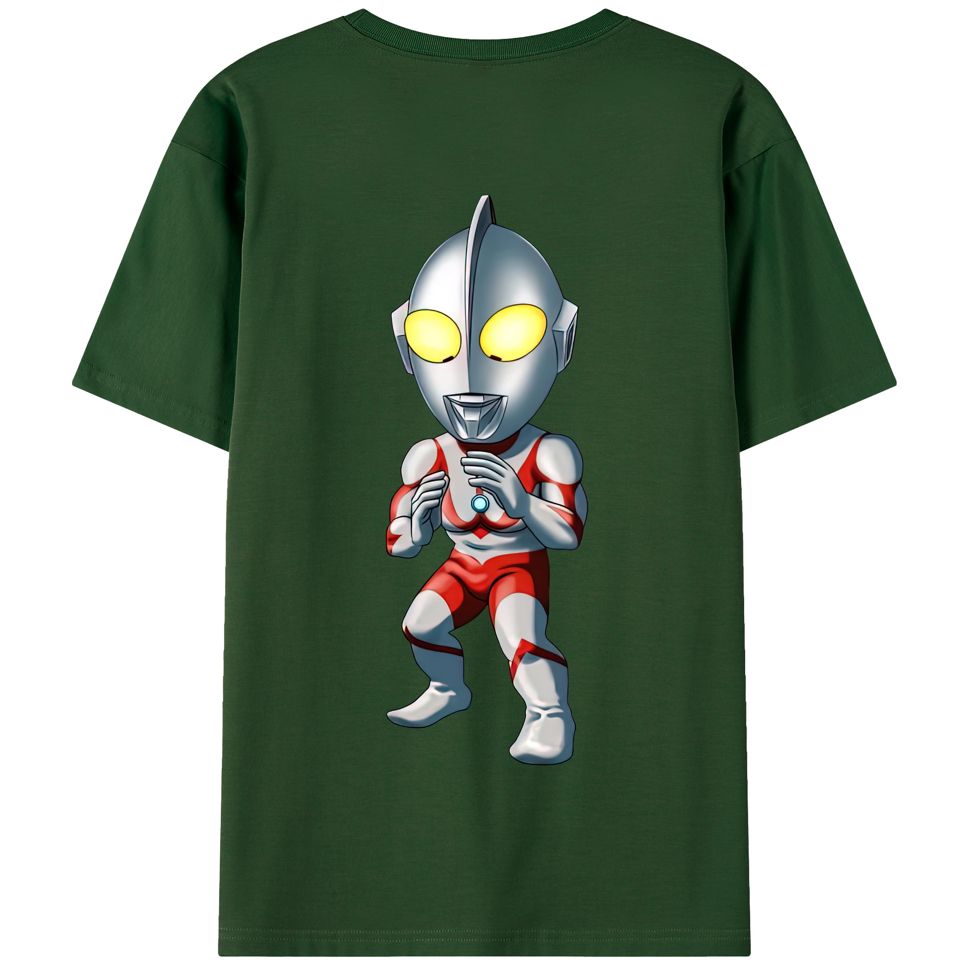 （画像用） ウルトラマン Ultraman 綿100％半袖Tシャツ（背面プリント）